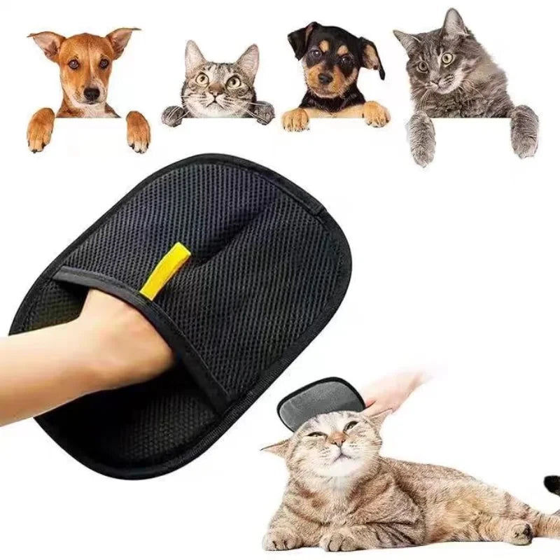 Guante Quitapelos para Perros y Gatos — Limpia mientras acaricias